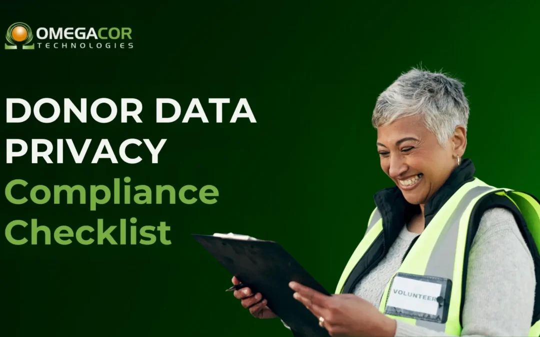 Donor Data Privacy Compliance Checklist