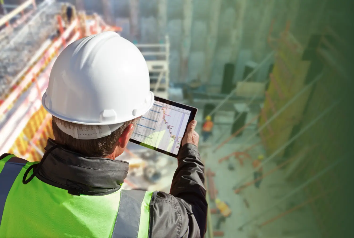 Hand presenting a digital security shield emblem, symbolizing IT Security and data protection.