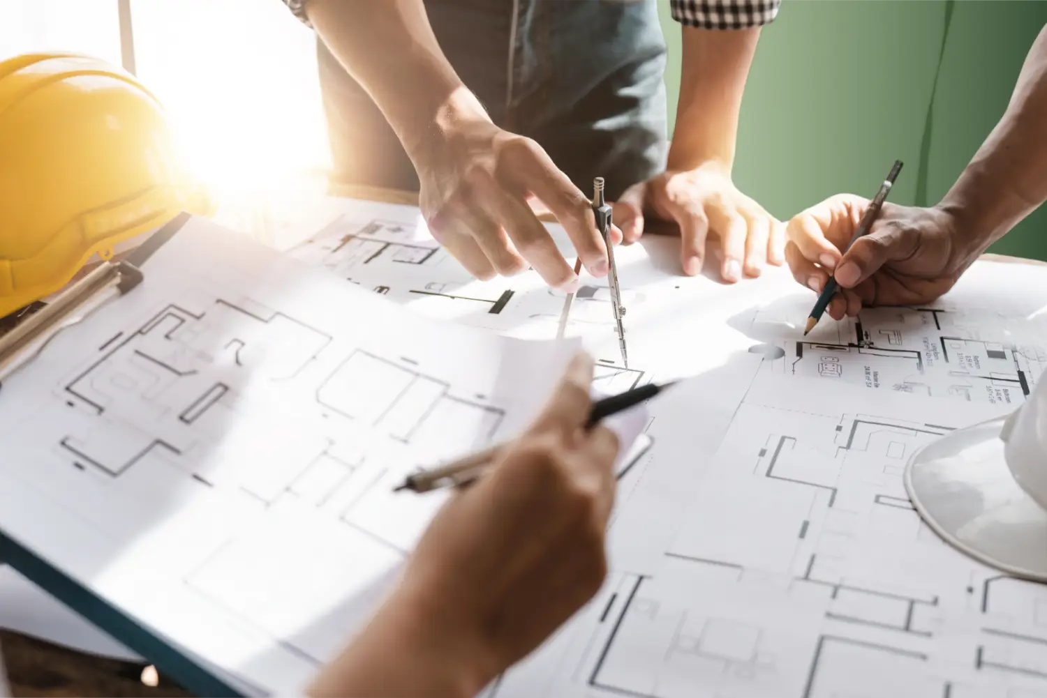 Hand presenting a digital security shield emblem, symbolizing IT Security and data protection.