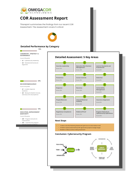 COR Assessment Challenge