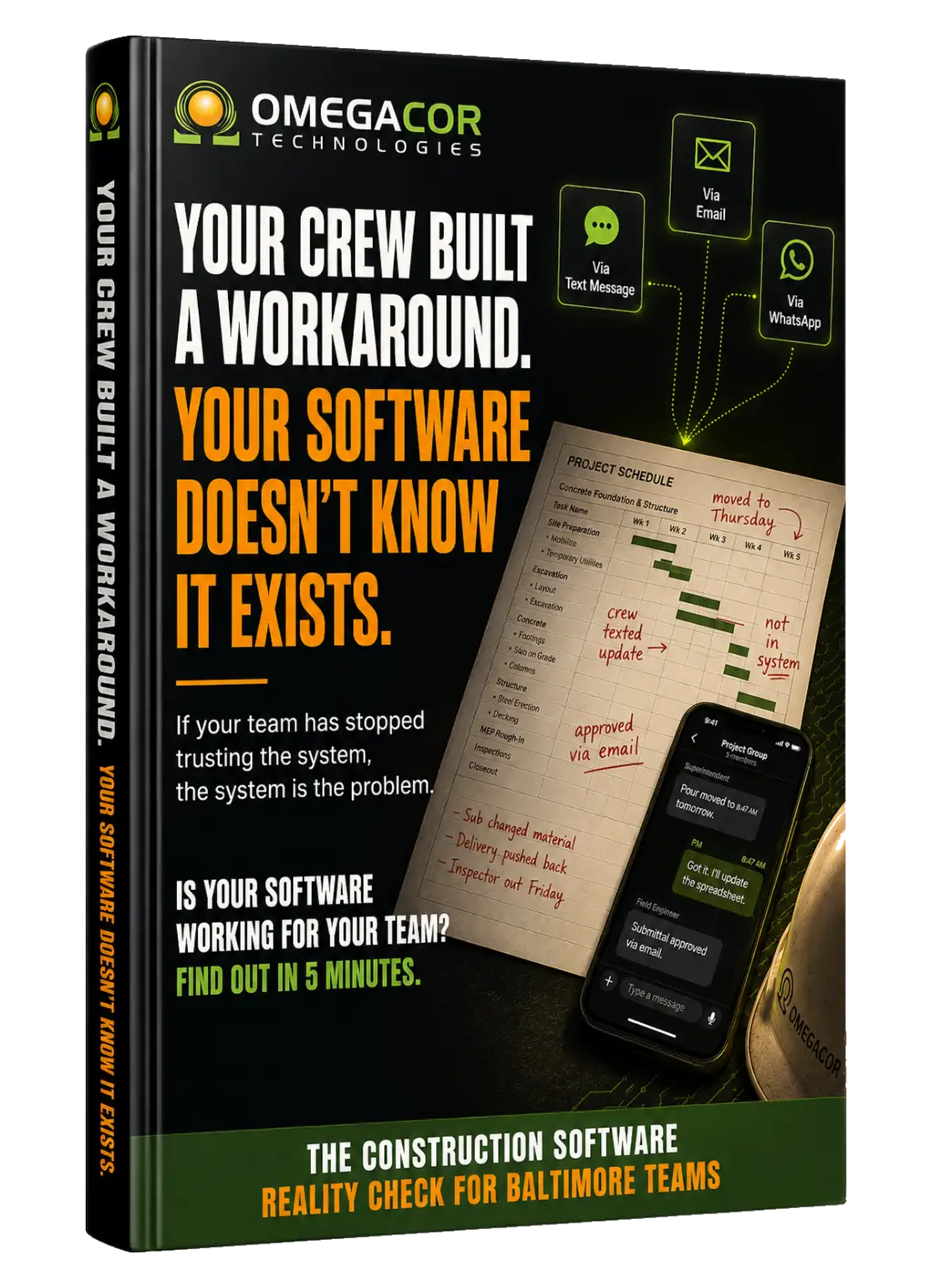Construction Software Workflow Balance Assessment Book cover 1